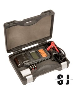 Comprobador electrónico de baterías con impresora 6-12V