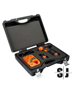 Destornillador a golpe compacto inalámbrico de 12 V 1/4" con kit de cuadradillo de liberación rápida