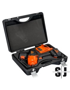 Kit de pistola de impacto sin escobillas inalámbrica cuadrada de 1/2 ", 18 V