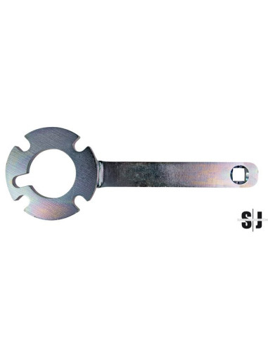 Crankshaft pulley holding tool for Volvo