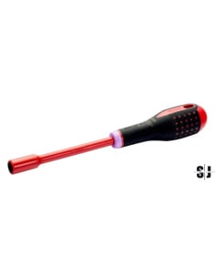 Llave de vaso aislada VDE ERGO™ con mango de tres componentes, 10 mm x 125 mm