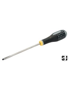 Destornillador de punta plana ranurada ERGO™ con agarre de goma, 1,6 mm x 8 mm x 175 mm
