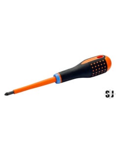 Destornilladores aislados VDE ERGO™, de punta Combi ranurada y Pozidriv con mango de tres componentes, 6 mm y PZ2