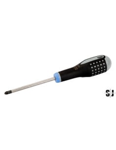 Destornillador para Pozidriv ERGO™ con agarre de goma, PZ1 x 20 x 75 mm