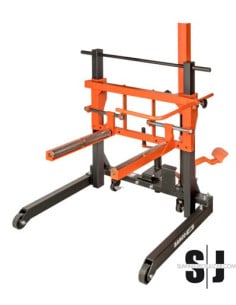 Gato hidráulico sacarruedas para camión. Capacidad: 600kg