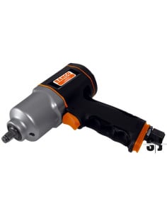 Llave de impacto neumática compacta 1/2". Rango par 220-360Nm