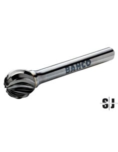 Lima rotativa esférica de carburo de tungsteno, 6 mm x 6 mm, para acero inoxidable 6 DPP, 6 mm