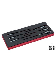 Juego de destornilladores para TORX® T8-T30 en bandeja de foam 1/3 Fit&Go (6 piezas)