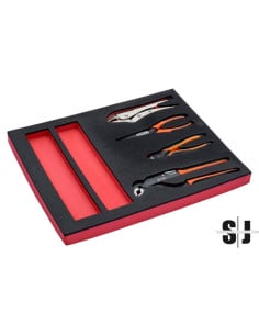 Juego de alicates en bandeja de foam 2/3 Fit&Go (4 piezas)
