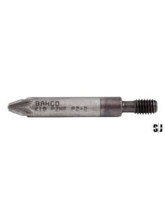 Punta de destornillador roscada M5 para tornillos Pozidriv (44,5 mm)