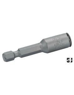 Adaptador no magnético de 1/4" para vasos de cabeza hexagonal de 7 mm