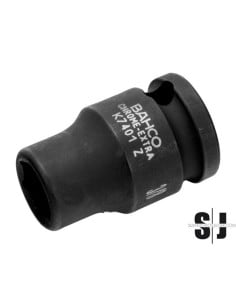 Vaso de impacto con cuadrado de 3/8" con perfil hexagonal de 13/16"