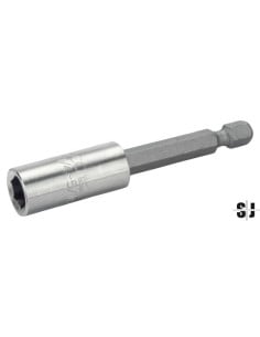 Portapuntas magnético universal de 70 mm para perfil hexagonal de 5/16" (1 unidad/soporte de plástico)