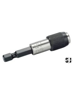 Portapuntas magnético universal de 60 mm con liberación rápida para perfil hexagonal de 1/4" (1 unidad/soporte de plástico)