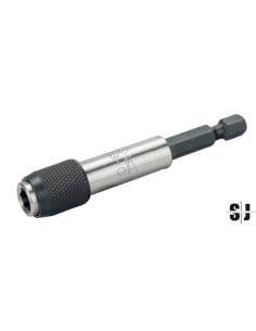 Portapuntas magnético universal de 75 mm con liberación rápida para perfil hexagonal de 1/4"