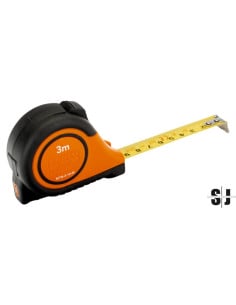 Flexómetro magnético métrico/imperial con agarre de goma, 8 m