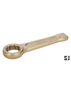 Llave estrella de golpe de 4-1/2", anti-chispa de aluminio bronce (450 mm)