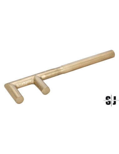 Gancho para válvulas de 65 mm, anti-chispa de aluminio bronce (550 mm)