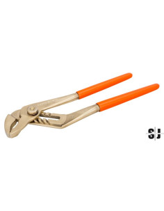 Alicates articulados con ranura, anti-chispa y de aluminio bronce (250 mm)