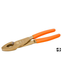 Tenaza para gasista, anti-chispa de aluminio bronce (200 mm)
