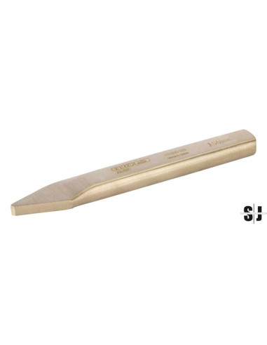 Buril anti-chispa de aluminio bronce y con punta de 7 mm de grosor (200 mm)