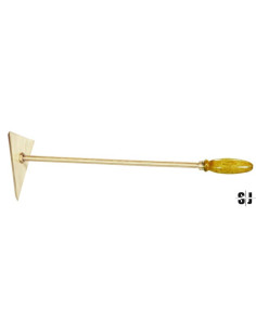 Rasqueta triangular, anti-chispa de aluminio bronce (470 mm)