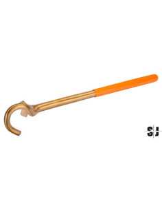Llave para válvulas larga de 36 mm, anti-chispa de Cobre Berilio (375 mm)