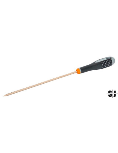 Destornillador plano de electricista, anti-chispa de Cobre Berilio ERGO™ (0,8 x 4 x 100 mm)