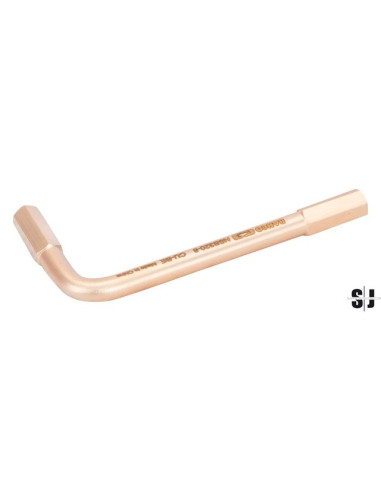 Llave acodada, anti-chispa de Cobre Berilio (2 mm)