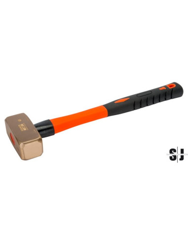 Maza anti-chispa con cabeza de Cobre Berilio y mango de fibra de vidrio (1,5 kg)