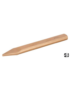 Buril anti-chispa de Cobre Berilio y con punta de 7 mm de grosor (200 mm)