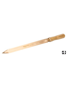 Rasqueta a tres caras, anti-chispa de Cobre Berilio (450 mm)