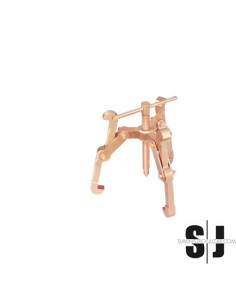 Extractor reversible con 3 garras, anti-chispa de Cobre Berilio (80-350 mm)