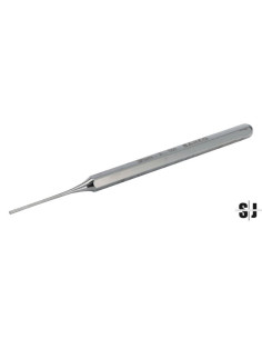 Botador cilíndrico de 10 mm con mango hexagonal, embalaje en blíster, 150 mm