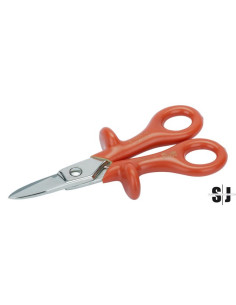 Tijeras de electricista aisladas, 38 mm