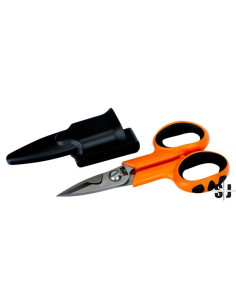 Tijeras de electricista extrafuertes con ranura de 43 mm