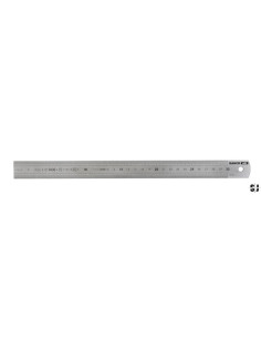 Regla de acero inoxidable de 8"