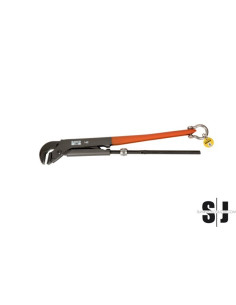 Llaves para tubos de 90° modelo sueco con argolla de seguridad de 210 mm