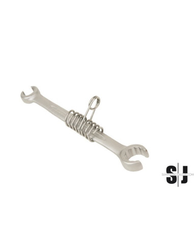 Llave para racores con muelle de seguridad de 10 mm x 11 mm