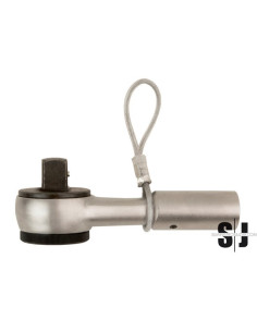 Carracas reversibles con cuadradillo de 3/4" con cable de alambre de 170 mm
