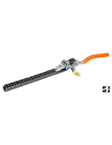 Llave para filtros de aceite de cadenas con mango en D de 520 mm