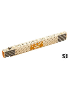 Regla de madera plegable métrica de 10 secciones: 2 m