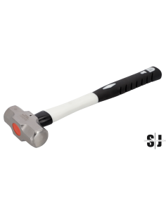 Maza de acero inoxidable con mango de fibra de vidrio de 3600 g