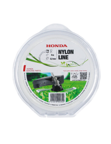 Hilo de nailon 3,30 mm (blanco) Honda Silent® trenzado