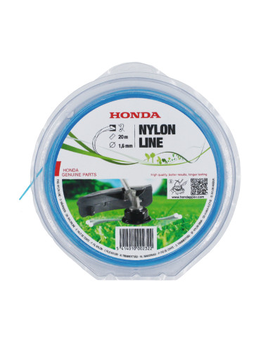 Hilo de nailon 1,60 mm (azul) Honda Silent® trenzado