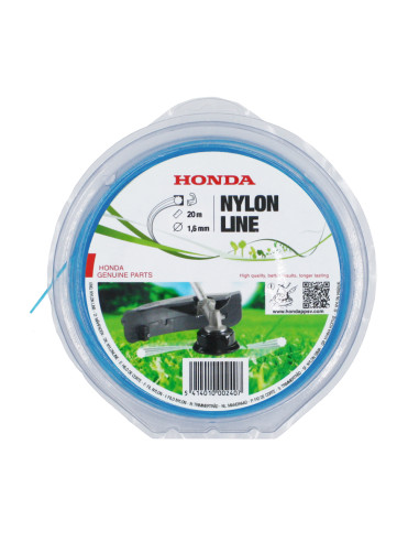 Hilo de nailon 1,60 mm (azul) Honda 10 puntas