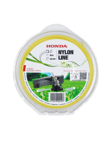 Hilo de nailon 3,00 mm (amarillo) Honda 10 puntas