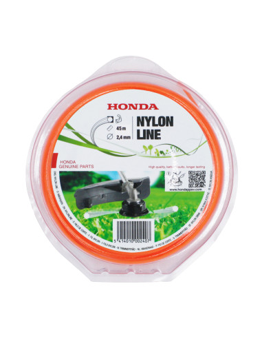 Hilo de nailon 2,40 mm (naranja) Honda 10 puntas