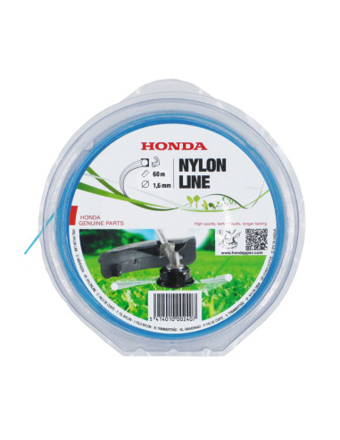 Hilo de nailon 1,60 mm (azul) Honda 10 puntas