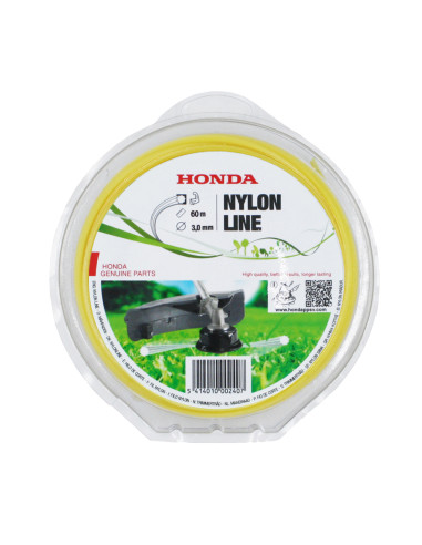 Hilo de nailon 3,00 mm (amarillo) Honda 10 puntas